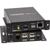 KVM paplašinātājs InLine 64601 4K HDMI USB over IP līdz 100 m