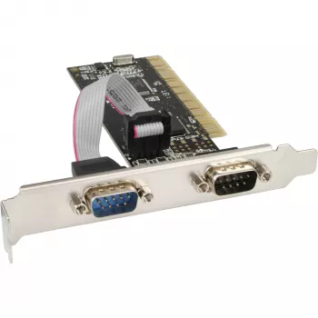 InLine PCI Multi I/O kontrollera karte, 2 DB9 seriālie porti