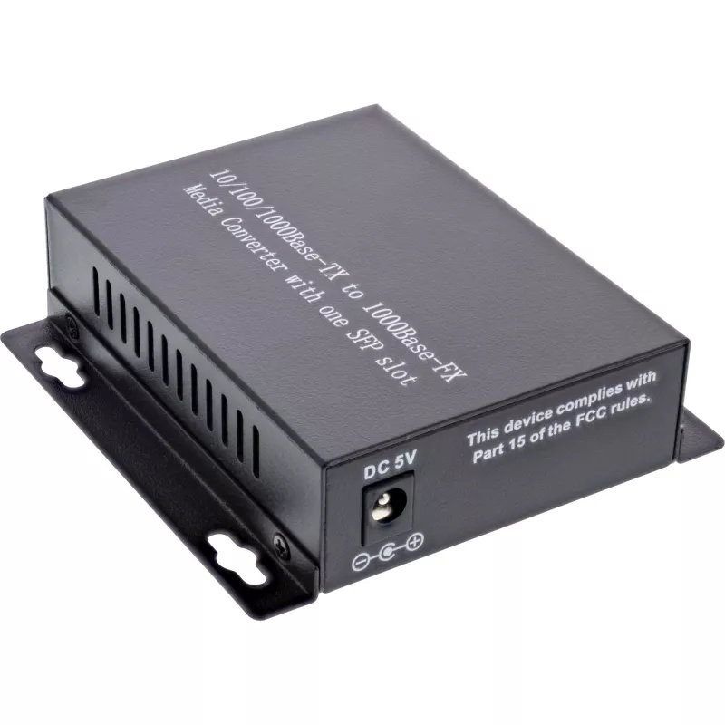 InLine tīkls Media Converter 10/100/1000Mb/s TP to SFP FO, SM, 20km