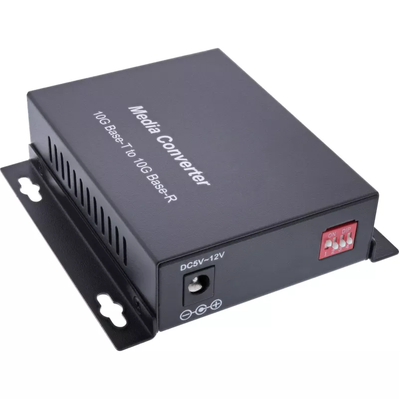 InLine 66659E tīkla mediju pārveidotājs 10000 Mbit/s 850 nm Daudzmodu Melns