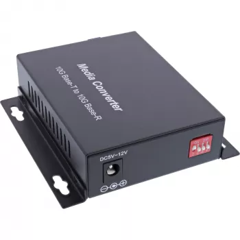 InLine 66659F tīkla datu nesēja pārveidotājs 10000 Mbit/s 1310 nm vienmoda Melns