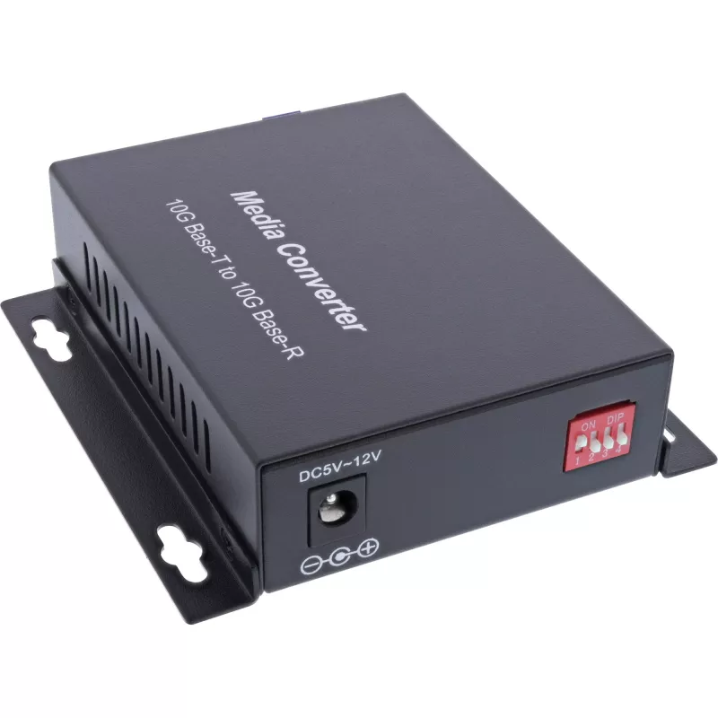 InLine 66659F tīkla datu nesēja pārveidotājs 10000 Mbit/s 1310 nm vienmoda Melns