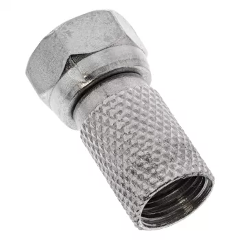 InLine F-Plug savienotājs koaksiālajam kabelim ar kabeļa apvalku 7mm InLine 69912