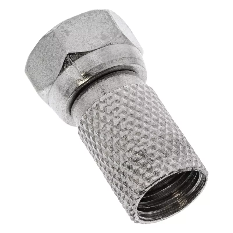 InLine F-spraudnis vīrišķais koaksiālajam kabelim ar apvalka diametru 7,5 mm