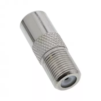 Koaksiālais adapteris IEC vīr. antena uz F-ligzdas siev. InLine 69915D