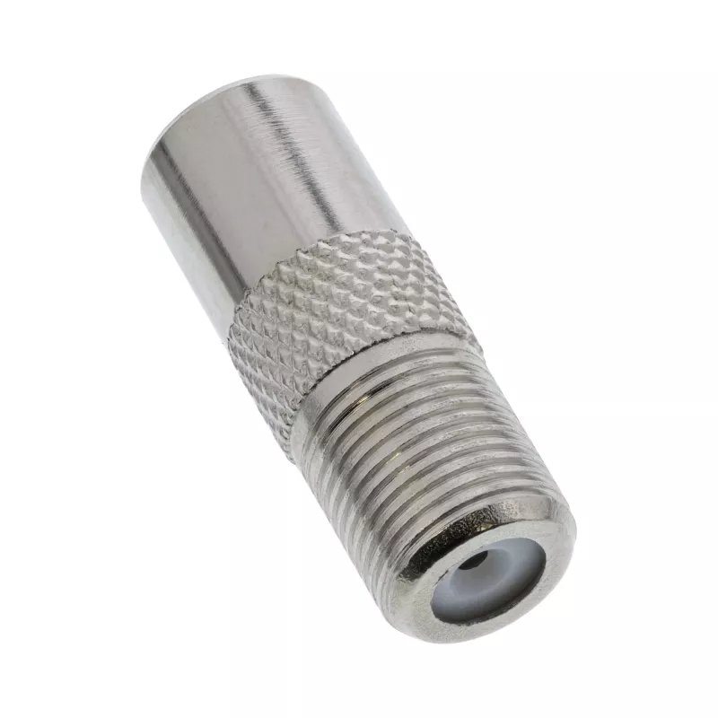 Koaksiālais adapteris IEC vīr. antena uz F-ligzdas siev. InLine 69915D
