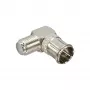 InLine Adapteris F-Quick vīrišķais SAT uz F sievišķais SAT leņķveida 69923W