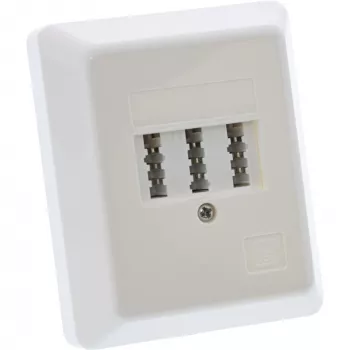InLine telefona kārba virsapmetuma montāžai TAE-N/F/N (vācu)