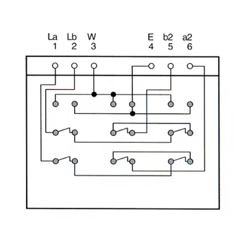 InLine telefona kārba virsapmetuma montāžai TAE-N/F/N (vācu)