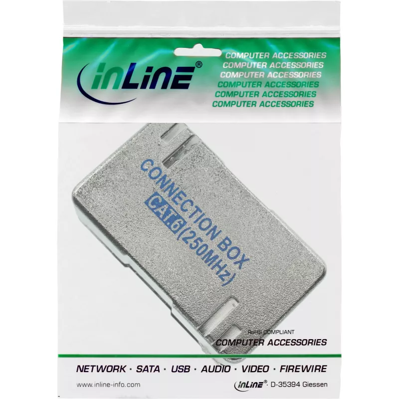 InLine Connection Box Cat.6 LSA ekranēts 69992