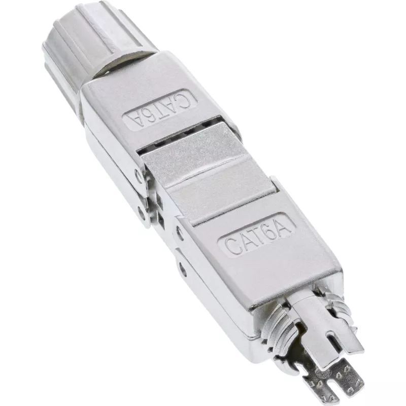 InLine kabeļa savienotājs Cat.6A ekranēts bez instrumentu savienotājs 69992E