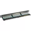 InLine ielāps panelis 19 collas, Cat.5e, 24 porti, 1U, melns, RAL9005