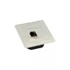 InLine Cat.6 savienojuma kārba 2x RJ45 ligzda, RAL9010 balta, horizontāla