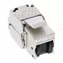 InLine RJ45 Keystone Jack Snap-In modulis Cat.6a, ar putekļu vāciņu melns