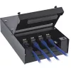 InLine virsmas montāžas kārba keystone 4x RJ45 melna 76202X