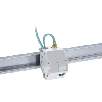 InLine Keystone SNAP-In Fiber Keystone moduļa turētājs, 1 porta DIN sliedei