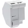 InLine Keystone SNAP-In Fiber Keystone moduļa turētājs, 1 porta DIN sliedei