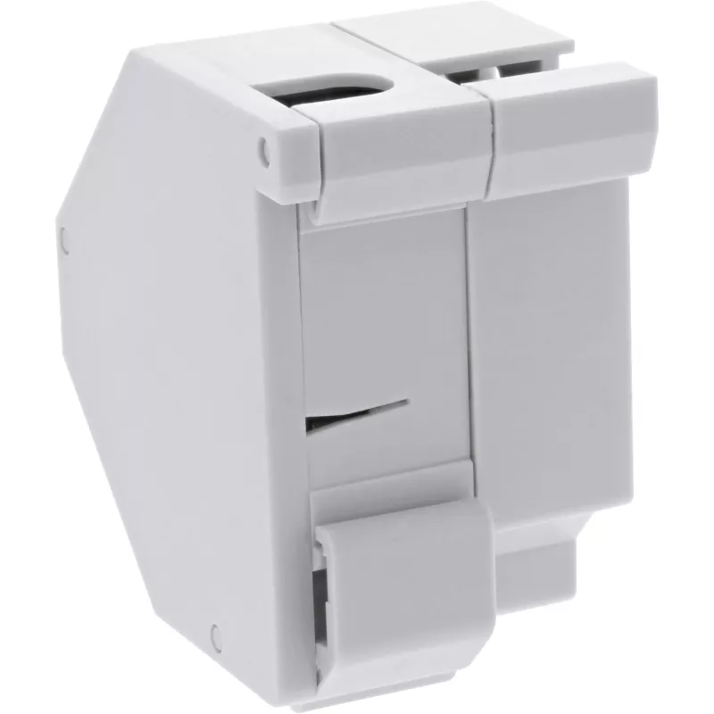 InLine Keystone SNAP-In Fiber Keystone moduļa turētājs, 1 porta DIN sliedei