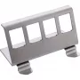 InLine 76203F metāla Keystone iestiprināms DIN sliedes montāžas kronšteins, 4 portu