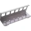 InLine 76203G metāla Keystone iespraužams DIN sliedes stiprinājuma kronšteins, 6 porti