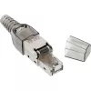 InLine RJ45 spraudnis Cat.6A 500MHz uzstādāms uz lauka ekranēts 76204A