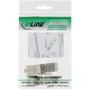 InLine RJ45 spraudnis Cat.6A 500MHz uzstādāms uz lauka ekranēts 76204A
