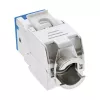 InLine Keystone RJ45 kontaktligzda, ekranēta, Cat.6A, zila, 8 gab. iepakojumā