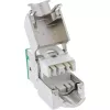 InLine Keystone RJ45 ligzda, ekranēta, Cat.6A, zaļa 8 gab. iepakojumā