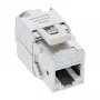 InLine Keystone RJ45 ligzda, ekranēta, Cat.6A, balta 8 gab. komplekts