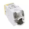 InLine Keystone RJ45 ligzda, ekranēta, Cat.6A, dzeltena, 8 gab. iepakojumā