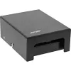 InLine galvirsmas konsolidācijas punkta kārba 4x Keystone RJ45, metāla, melna RAL9005