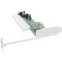 InLine PCI saskarnes adaptera pārveidotājs uz PCIe saskarnes karti 76616I