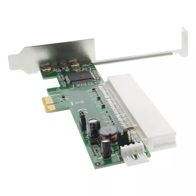 InLine PCI saskarnes adaptera pārveidotājs uz PCIe saskarnes karti 76616I