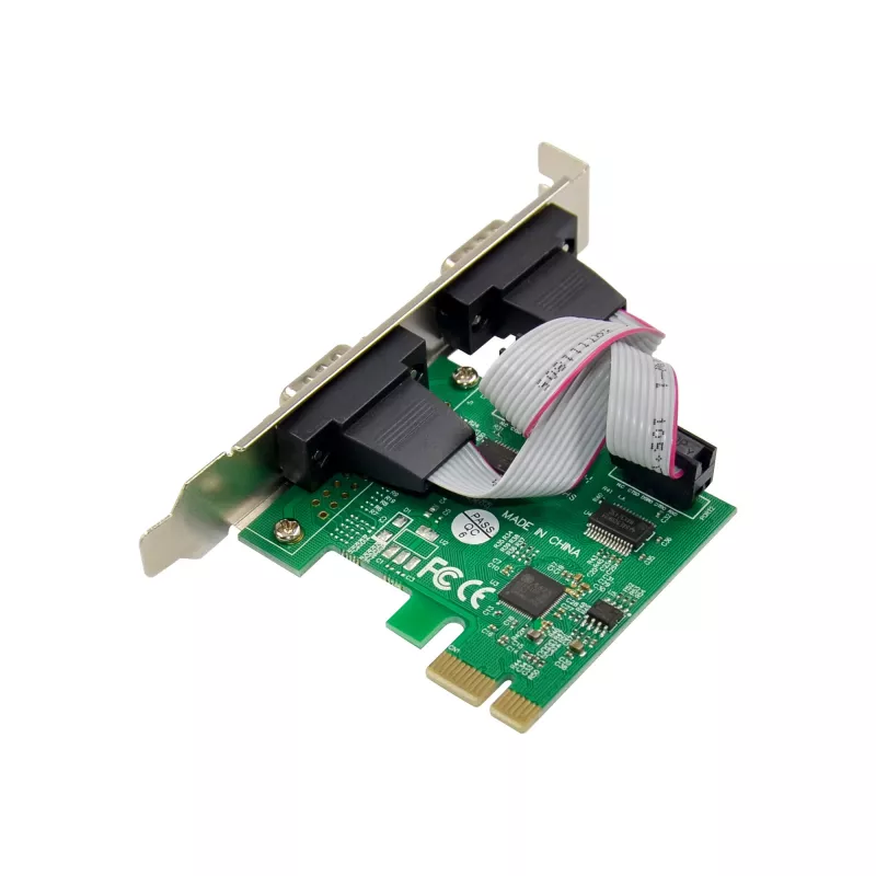 InLine Interfeisa karte 2x Serial 9 Pin PCIe PCI-Express Male