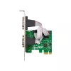InLine Interfeisa karte 2x Serial 9 Pin PCIe PCI-Express Male