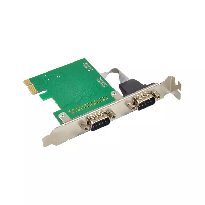 InLine Interfeisa karte 2x Serial 9 Pin PCIe PCI-Express Male