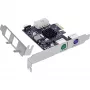 InLine interfeisa karte 2x PS/2 USB galvene PCIe Vīrišķais 0,48 Gbit/s