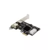 InLine interfeisa karte 2x PS/2 USB galvene PCIe Vīrišķais 0,48 Gbit/s