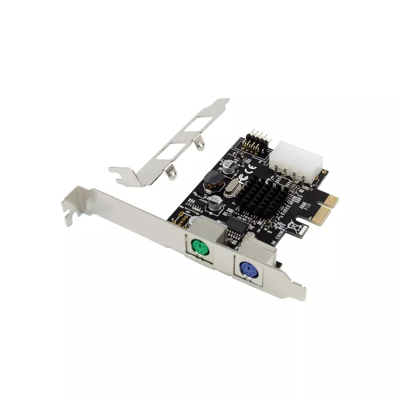 InLine interfeisa karte 2x PS/2 USB galvene PCIe Vīrišķais 0,48 Gbit/s