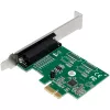 Iekšējais Paralēlais Adapteris InLine 76625E PCIe Vīrišķais WCH CH382L