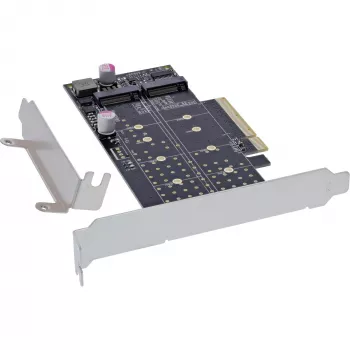 InLine 76660N Iekšējā M.2 saskarnes karte PCIe vīr. 64 Gbit/s