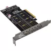 InLine 76660N Iekšējā M.2 saskarnes karte PCIe vīr. 64 Gbit/s