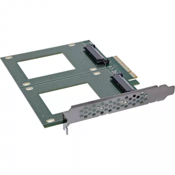 InLine 76660P iekšējais U.2 adapteris PCIe Vīrišķā tipa 4 Gbit/s 3,3 V