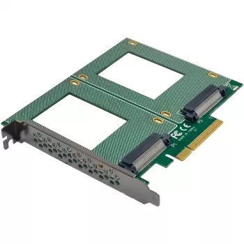 InLine 76660P iekšējais U.2 adapteris PCIe Vīrišķā tipa 4 Gbit/s 3,3 V