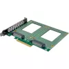 InLine 76660P iekšējais U.2 adapteris PCIe Vīrišķā tipa 4 Gbit/s 3,3 V