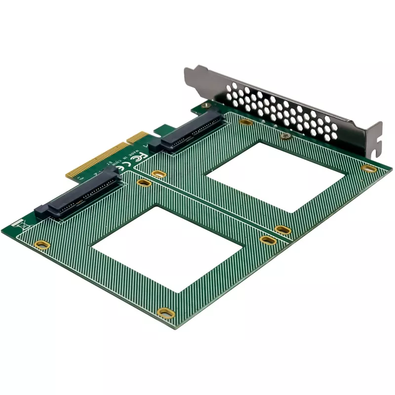 InLine 76660P iekšējais U.2 adapteris PCIe Vīrišķā tipa 4 Gbit/s 3,3 V
