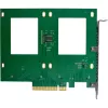 InLine 76660P iekšējais U.2 adapteris PCIe Vīrišķā tipa 4 Gbit/s 3,3 V