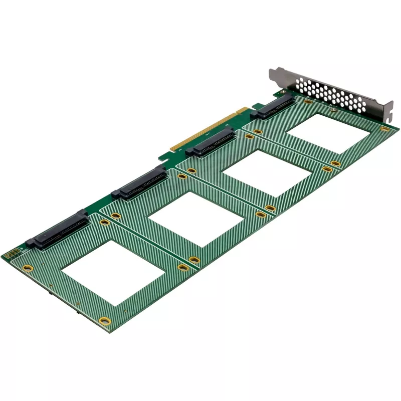InLine 76660R iekšējā U.2 saskarnes karte, PCIe, vīrišķais, 4 Gbit/s