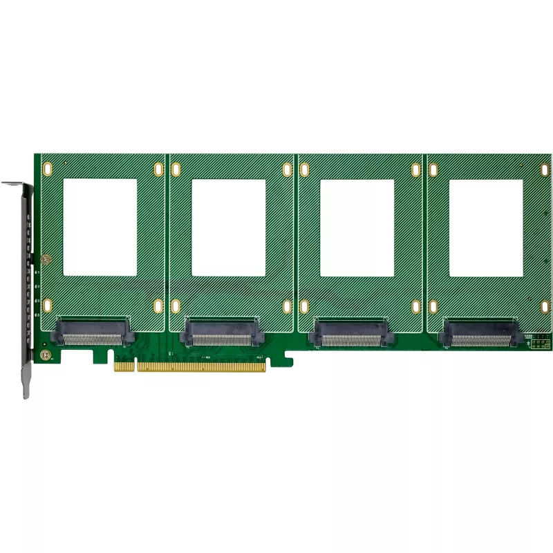 InLine 76660R iekšējā U.2 saskarnes karte, PCIe, vīrišķais, 4 Gbit/s