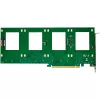 InLine 76660R iekšējā U.2 saskarnes karte, PCIe, vīrišķais, 4 Gbit/s